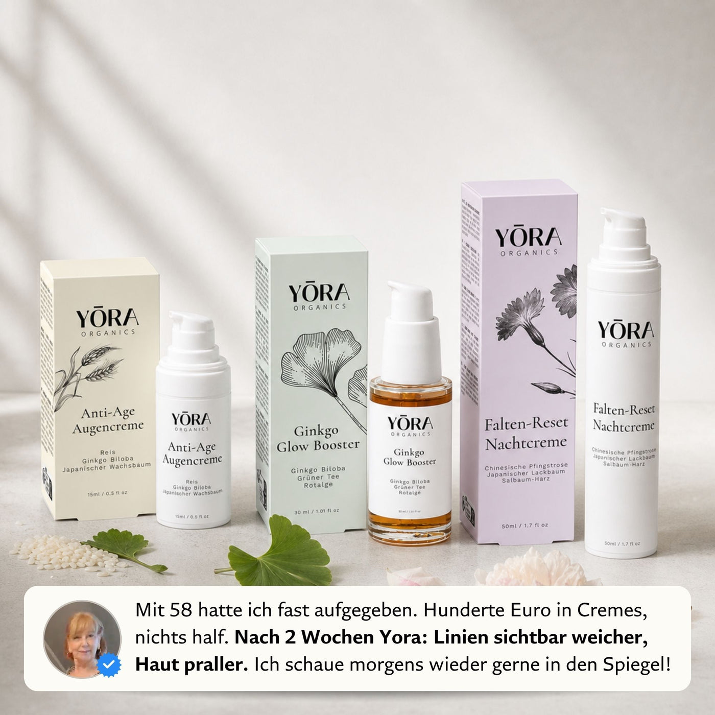 Das Anti-Age Komplett­system